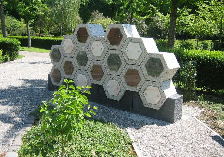 Betonnen Columbarium elementen